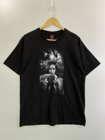 【中古品】【メンズ】 MAEDA MAHIRO×GEEKS RULE ギークスルール PRINT TEE クルーネック ショートスリーブ 142-250720-AS-18-min サイズ：L カラー：ブラック 万代Net店