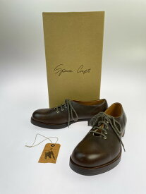 【中古美品】【メンズ】 SPACE CRAFT スペースクラフト SC-240 ORB LEATHER SHOES 靴 シューズ レザー 197-250831-AS-16-min サイズ：6 カラー：ブラウン 万代Net店