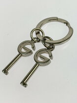 楽天市場】【 グッチ キーリング キーホルダー シルバー 】の通販