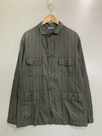 【中古品】【メンズ】 C.P.COMPANY シーピー・カンパニー コットン リネン サファリジャケット 22114F68 A5 90S イタリア製 メンズ アウター 146-251029-em-04-min サイズ：48 カラー：グレー系 万代Net店