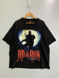 【中古品】【メンズ】 Production I.G プロダクション・アイジー × GEEKS RULE ギークスルール 別注 コラボ JIN-ROH PRINT TEE 人狼 プリント Tシャツ 半袖 トップス 142-251106-kk-57-min サイズ：XL カラー：ブラック 万代Net店