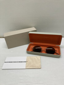 【中古品】【メンズ】 YUICHI TOYAMA ユウイチトヤマ D UD-133 TOMOE SUNGLASSES サングラス アイウェア 203-260203-AS-40-min サイズ：45□22-145 カラー：ブラック/ゴールド 万代Net店
