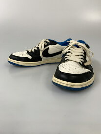 【中古品】【メンズ】 TRAVIS SCOTT × FRAGMENT DESIGN×NIKE AIR JORDAN トラヴィス スコット フラグメント デザイン ナイキ 1 LOW OG SP DM7866-140 160-260811-hu-03-min サイズ：28cm カラー：ブルー/ブラック/ホワイト 万代Net店