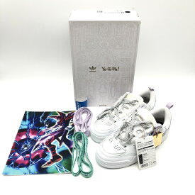 【中古美品】【メンズ】 adidas 遊戯王 × アディダス コラボ コレクション ADI2000 ブラック マジシャン AS H06423 スニーカー 161-260604-sm-02-otoh カラー：ホワイト 万代Net店