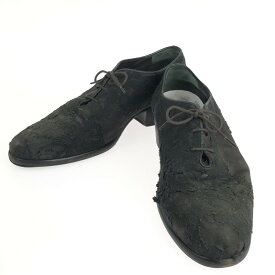 【中古】【メンズ】 MAISON MARGIELA 22 メゾンマルジェラ SUEDE DRESS SHOES スウェードドレスシューズ 164-240405-mo-5-tag サイズ：43 カラー：ブラック 万代Net店