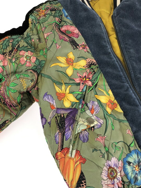 楽天市場】【中古】【メンズ】 GUCCI グッチ 18SS FLORA SNAKE BOMBER  