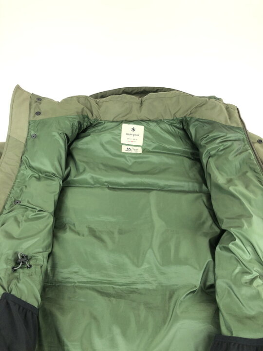 楽天市場】【中古】【メンズ】 snowpeak スノーピーク FR DOWN COAT JK 