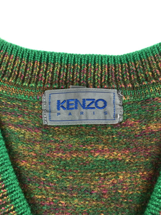 楽天市場】【中古】【レディース】 KENZO ケンゾー V NECK WOOL 