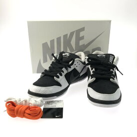 【中古品】【メンズ】 NIKE SB ナイキエスビー × TIGHTBOOTH タイトブース コラボ FD2629-100 DUNK LOW PRO QS BLACK AND WHITE ダンク ロー プロ QS ブラック アンド ホワイト スニーカー 靴 160-250118-hi-14-tag サイズ：28.5cm US 10.5 カラー：WHITE/BLACK 万代Net店