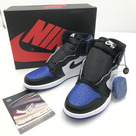 楽天スーパーSALE 20%OFF~【中古美品】【メンズ】 NIKE ナイキ AIR JORDAN 1 RETRO HIGH OG 555088-041 エアジョーダン 1 レトロ ハイ オリジナル スニーカー 靴 160-250127-na-02-tag サイズ：27cm US 9 カラー：BLACK/BLACK-WHITE-GAME ROYAL 万代Net店