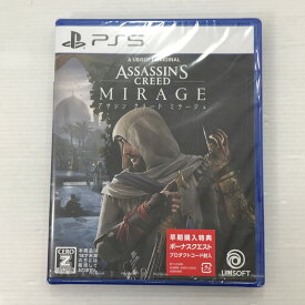 【中古美品】 【未開封】PlayStation5 PS5 プレイステーション5 プレステ5 ソフト アサシン クリード ミラージュ [CERO区分_Z / 18歳以上対象] 026-250823-hi-06-tag 万代Net店