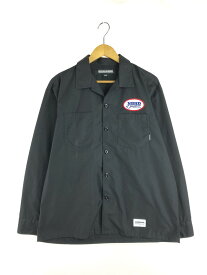 【中古品】【メンズ】 NEIGHBORHOOD ネイバーフッド 23AW CLASSIC WORK SHIRT 232TSNH-SHM01 クラシック ワークシャツ 長袖シャツ 142-251108-na-01-tag サイズ：M カラー：ブラック 万代Net店