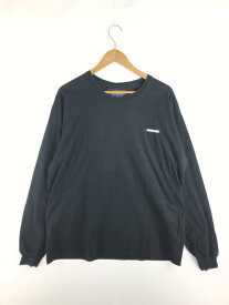 【中古品】【メンズ】 NEIGHBORHOOD ネイバーフッド LOGO PRINT L/S TEE ロゴ プリント ロングスリーブ Tシャツ 長袖Tシャツ トップス 142-251223-rt-01-tag サイズ：XL カラー：ブラック 万代Net店
