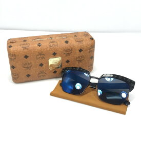 【中古品】【メンズ】 MCM エム・シー・エム SUNGLASSES MCM102S-005 サングラス アイウェア アクセサリー 203-260703-YY-22-tagh サイズ：56□16 145 カラー：ブラック 万代Net店