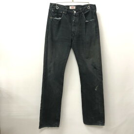 【中古】【メンズ】 Levi's リーバイス 501 後染め BLACK DENIM PANT ブラック デニム パンツ ジーンズ 156-240315-tk-4-tei サイズ：33 カラー：ブラック 万代Net店