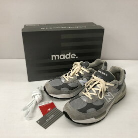 【中古】【メンズ】 NEW BALANCE ニューバランス M992GR スニーカー シューズ 靴 162-240319-yo-7-tei サイズ：27.5cm カラー：グレー 万代Net店