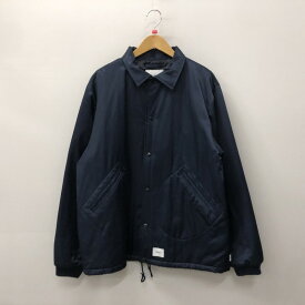 【中古】【メンズ】 WTAPS ダブルタップス 181TQDT-JKM01 COACH JACKET コーチジャケット アウター 142-240326-yo-8-tei サイズ：03 カラー：ネイビー 万代Net店