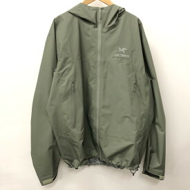 【中古】【メンズ】 ARC'TERYX アークテリクス BETA JACKET ベータ ジャケット ナイロン ウインドブレーカー 144-240413-tk-11-tei サイズ：XL カラー：カーキ 万代Net店