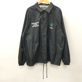 【中古】【メンズ】 WACKO MARIA ワコマリア 舐達麻 HIGHTIMES 24SS COACH JACKET コーチジャケット トリプルネーム コラボ バックプリント 140-240528-tk-6-tei サイズ：XL カラー：ブラック 万代Net店