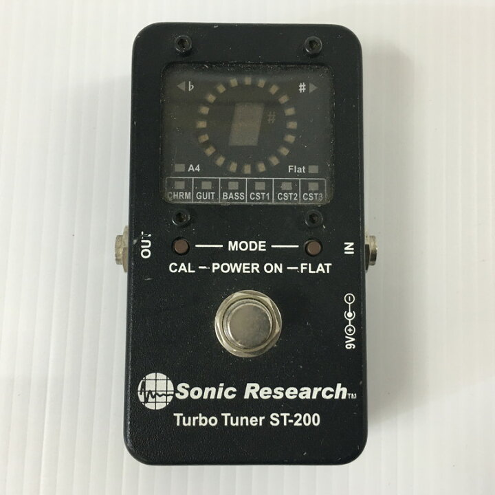 楽天市場】【中古】 sonic research Turbo Tuner st-200 チューナー 