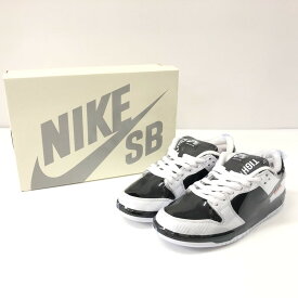 【中古】【メンズ】 NIKE SB ナイキエスビー TBPR FD2629-100 DUNK LOW QS TIGHTBOOTH タイトブース コラボ ダンク ロー スニーカー 160-240619-mw-4-tei サイズ：27.5cm カラー：ホワイト 万代Net店