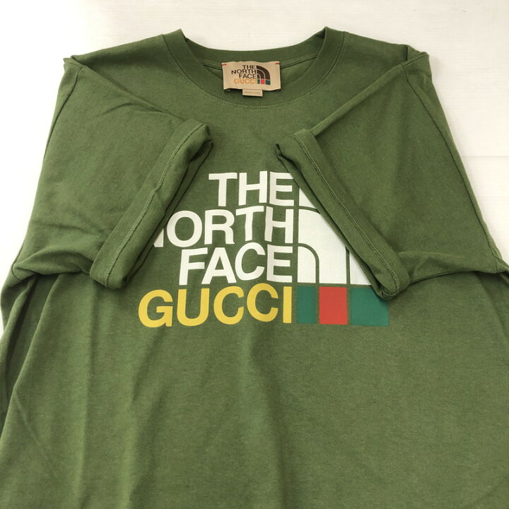 楽天市場】【中古品】【メンズ】 GUCCI グッチ × THE NORTH FACE ザ 
