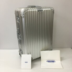 【中古品】【メンズ】 RIMOWA リモワ TOPAZ CABIN TROLLEY 920.63 トパーズ キャビン トロリー 63L カバン スーツケース 180-250508-KS-10-tei カラー：シルバー 万代Net店