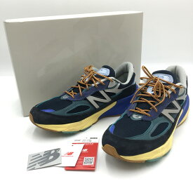 【中古品】【メンズ】 NEW BALANCE ニューバランス NEWBALANCE×ACTION BRONSON M990AC6 スニーカー 靴 162-250621-kk-15-tei カラー：LAPIS LAZULI 万代Net店