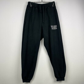 【中古品】【メンズ】 WACKO MARIA ワコマリア MIDDLE WEIGHT SWEAT PANTS ミドル ウェイト スウェットパンツ ボトムス 153-251018-yo-10-tei サイズ：M カラー：ブラック 万代Net店