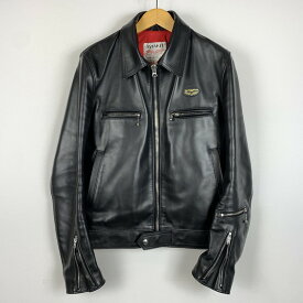【中古品】【メンズ】 Lewis Leathers ルイスレザー DOMINATOR TIGHT FIT LEATHER JACKET 551T ドミネーター タイトフィット レザージャケット アウター 145-260402-ko-09-tei サイズ：38 カラー：ブラック 万代Net店