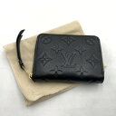 【中古品】【メンズ】 LOUIS VUITTON ルイ・ヴィトン M60574 モノグラム アンプラント ジッピー コインパース 財布 コ…