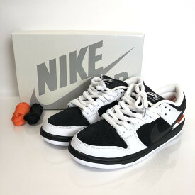 【中古】【メンズ】 NIKE SB ナイキエスビー NIKE×TIGHTBOOTH/DUNK LOW PRO QS 160-240917-wy-7-tom サイズ：27cm カラー：ホワイト ブラック 万代Net店