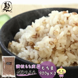 【240円OFF！ 送料無料】讃岐もち麦 ダイシモチ 900g 3袋セット 香川県 善通寺市産 Aランクもち麦たっぷり βグルカンが入った幻の もち麦 たっぷり900g入り 安心のチャック付き 野菜不足 オススメ 食物繊維 腸活