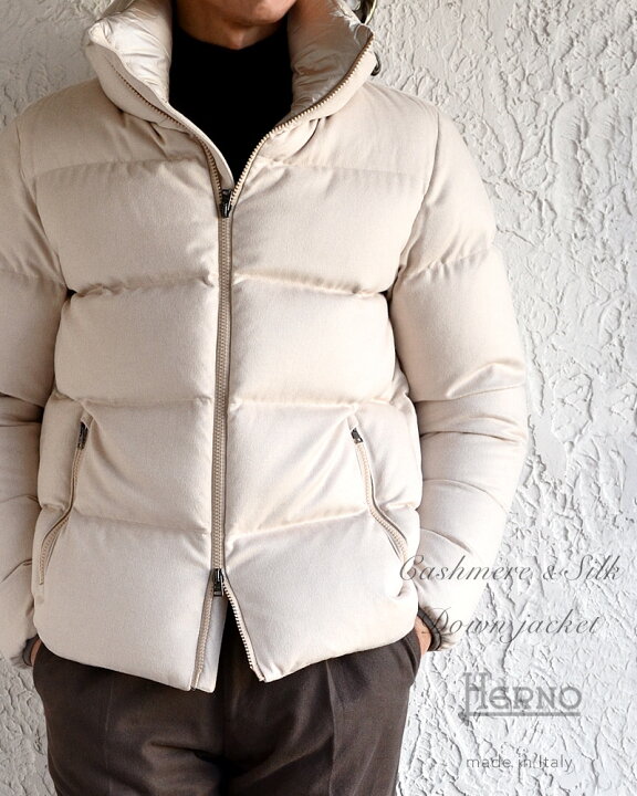 楽天市場】【 SALE 】HERNO ヘルノ ・カシミヤシルク ダウンジャケット  