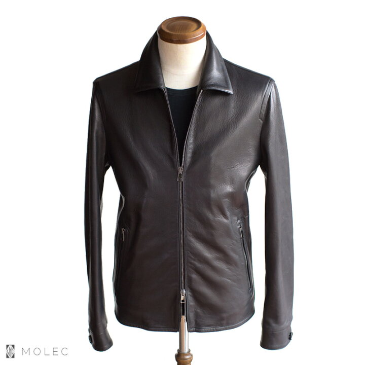 楽天市場】MOLEC モレック / プロンジェ ラムレザー 衿付きシングルライダース ・art. MCJ102C ・col. BLACK ブラック ・ made in Italy : M&M(エムアンドエム) 楽天市場】MOLEC モレック / プロンジェ ラムレザー 衿付きシングルライダース ・art. MCJ102C ・col. BLACK ブラック ・ made in Italy : M&M(エムアンドエム)