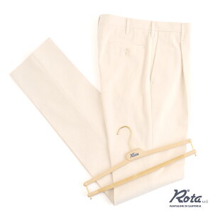 Rota ���[�^ �E1�v���[�c �u���b�V���h�R�b�g���c�C���p���c �Emod. TOKYO / 1 / 2 / C �Efabric. �R�b�g���c�C�� �Ecol. IVORY �A�C�{���[ �Emade in Italy