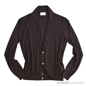Settefili Cashmere �Z�b�e�t�B�[�� �J�V�~�A �E�J�V�~���V���N �n�C�l�b�N�J�[�f�B�K�� �Eart. J9040GBF �Ecol. espresso �G�X�v���b�\ �Emade in Italy