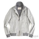 SANNINO サンニーノ ・カシミヤブルゾン ・mod. FT2524 ・fabric. Cashmere - Rian Protection ・col. FUMO ライトグ…