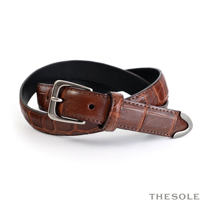 楽天市場】THE SOLE ザソール ・クロコダイル アメリカンプンターレ 