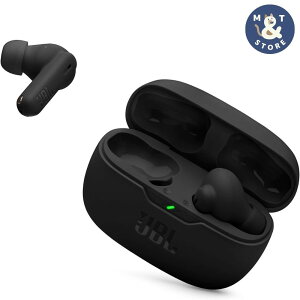 JBL WAVE BEAM 2 ���C�����X�C���z�� �u���b�N Bluetooth ���S���C�����X ANC �m�C�Y�L�����Z�����O IP54 �h���h�o �ő�40���� �}���`�|�C���g