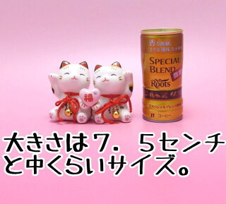 楽天市場 ウェルカムドール 猫 招き猫 置物 まねきねこ 開店祝い 結婚祝いの贈り物 ピンクのハートに寄り添う満福恋まねき猫ペア まねき猫 専門店 恋愛運 スワロフスキー 恋愛 結婚祝い ギフト 結婚式 結婚祝い 結婚式 受付 飾り Ss50 Mane S 浅草の招き猫専門店