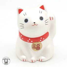 招き猫 置物 招き猫 かわいい 【福おいで招き猫 銀】 金運招き猫 金招き猫 金色 縁起物 小さめサイズ 贈り物 ラッピング ギフト プレゼント 猫 座布団付き インテリア 和風 和雑貨 玄関 リビング カウンター お店 お祝い 右手上げ 風水