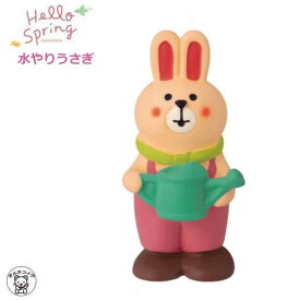 コンコンブル decole デコレ 【水やりうさぎ】 HappyWedding 春 お花見 まねき猫 専門店 招きねこ ウェルカムドール 猫 プレゼント 贈り物 ギフトセット 猫雑貨 受付 飾り フィギュア 猫グッズ ss s2