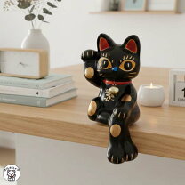 楽天市場】招き猫 黒猫の通販