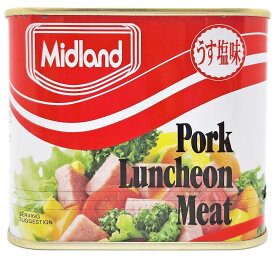 株式会社 湧川商会 ミッドランドポークランチョンミート×24個
