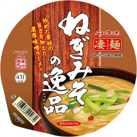 ヤマダイ ニュータッチ 凄麺ねぎみその逸品 133g×12個