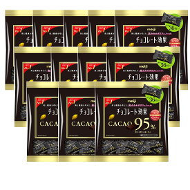 明治 明治 チョコレート効果カカオ95%大袋 180g×12袋 12袋