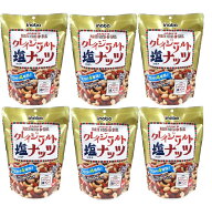 稲葉ピーナツ 稲葉ピーナツ クレイジーソルトナッツ 126g×6袋