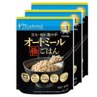 日本食品製造 日食 甘み・香り・艶やか オートミール 極ごはん 300g ×3袋