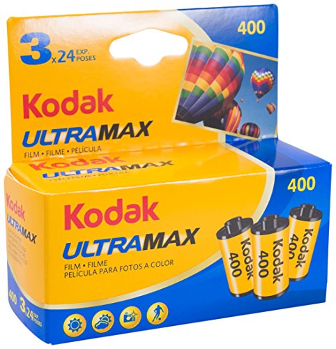 Kodak カラーネガフィルム ULTRAMAX 400 3本セット 35mm 卸直営 6034052 チープ 24枚撮